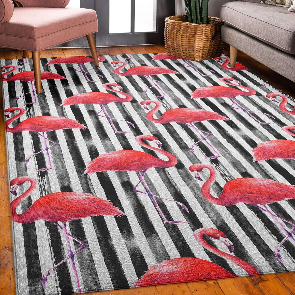 Tropics TC9 Black Rug - Rug & Home