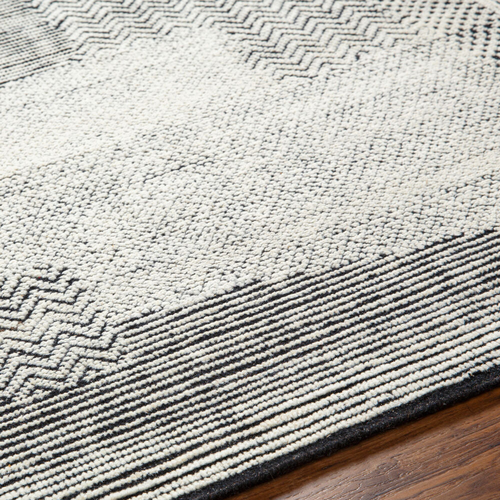 Tunus TUN-2317 Black / Light Gray Rug