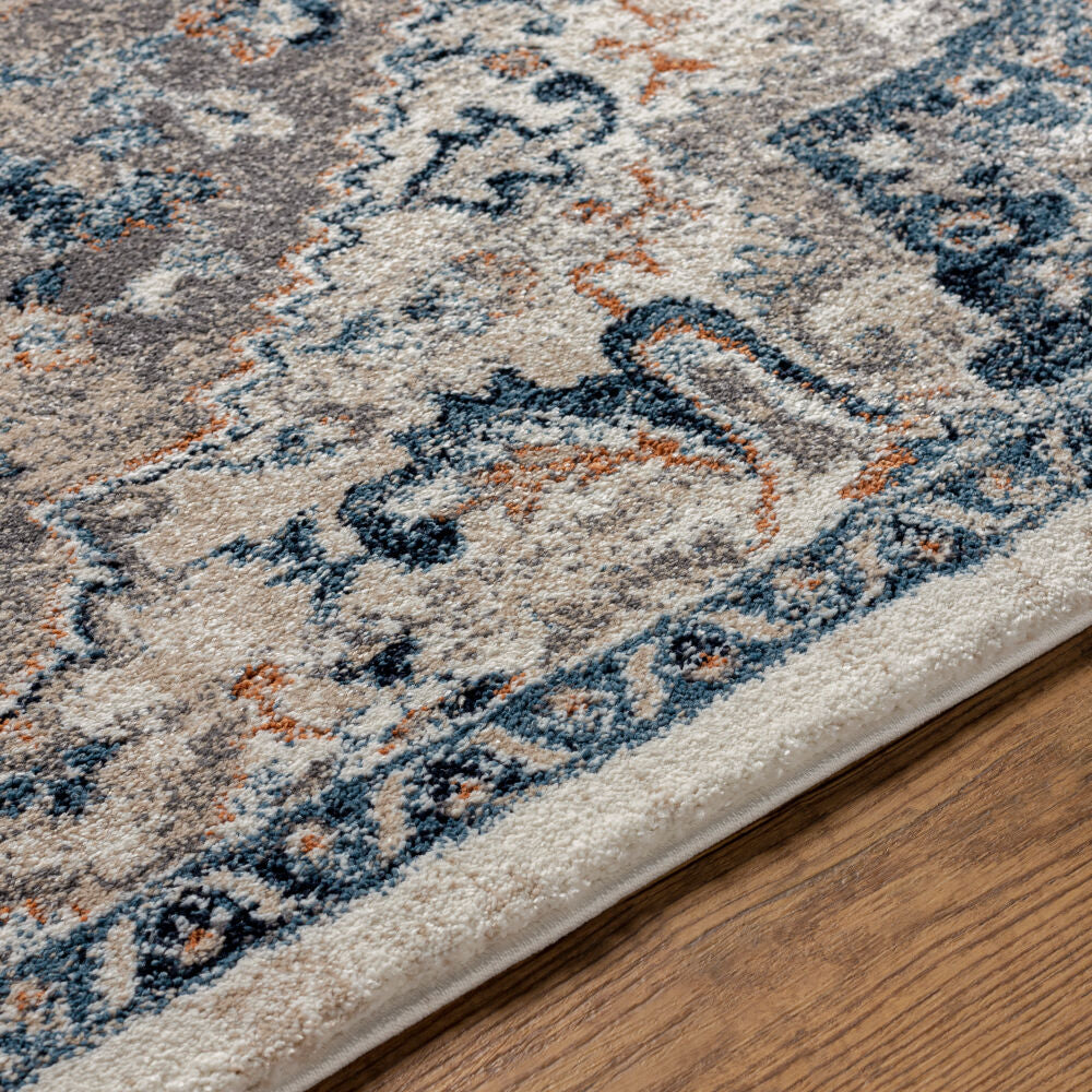 Tuscany TUS-2335 Blue / Cream Rug