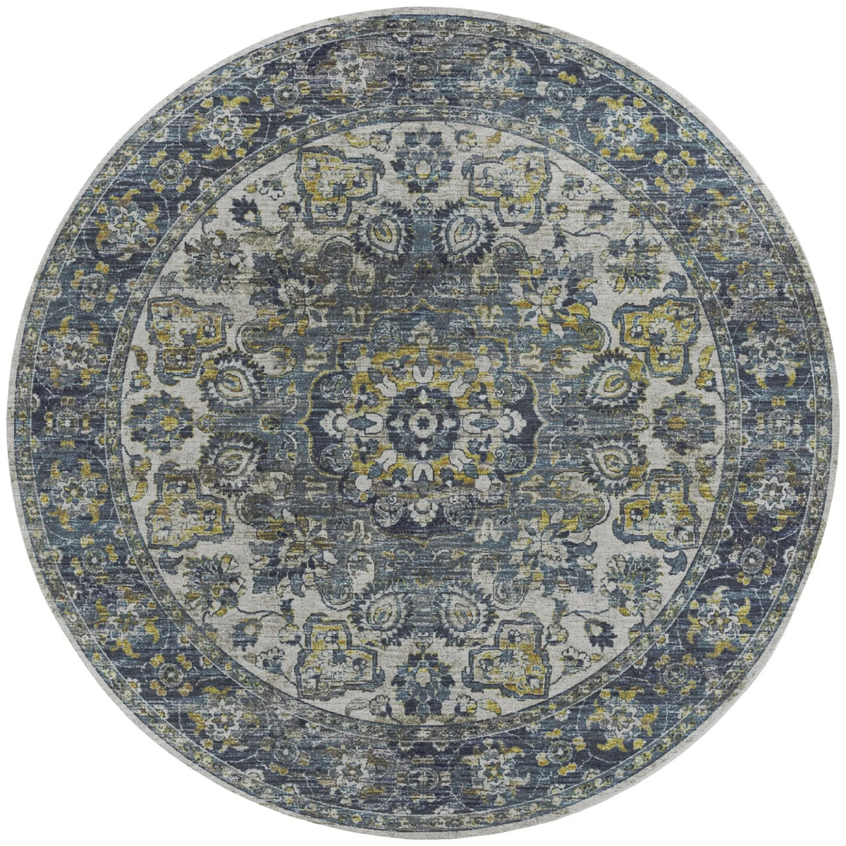 Tuscany TU1 Silver Rug - Rug & Home