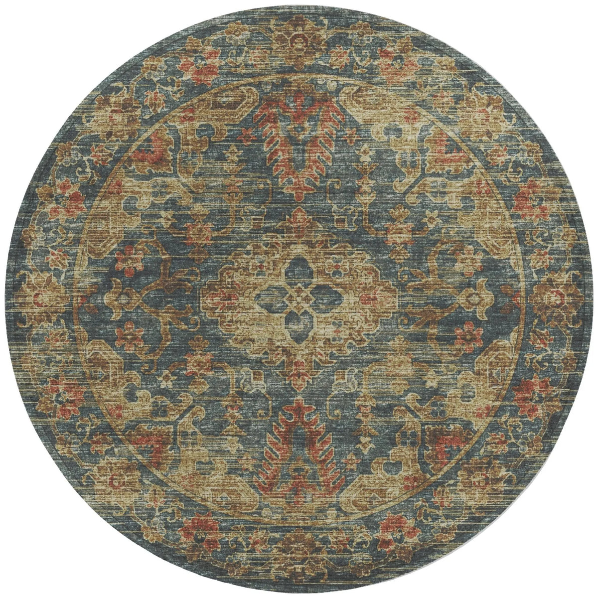 Tuscany TU13 Teal Rug - Rug & Home