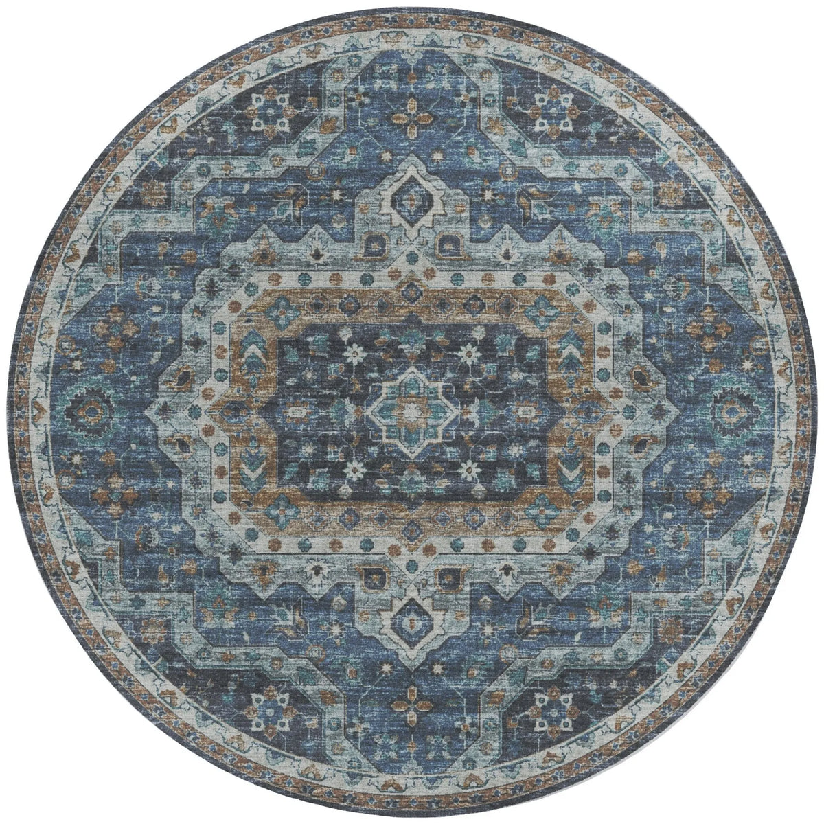 Tuscany TU4 Blue Rug - Rug & Home