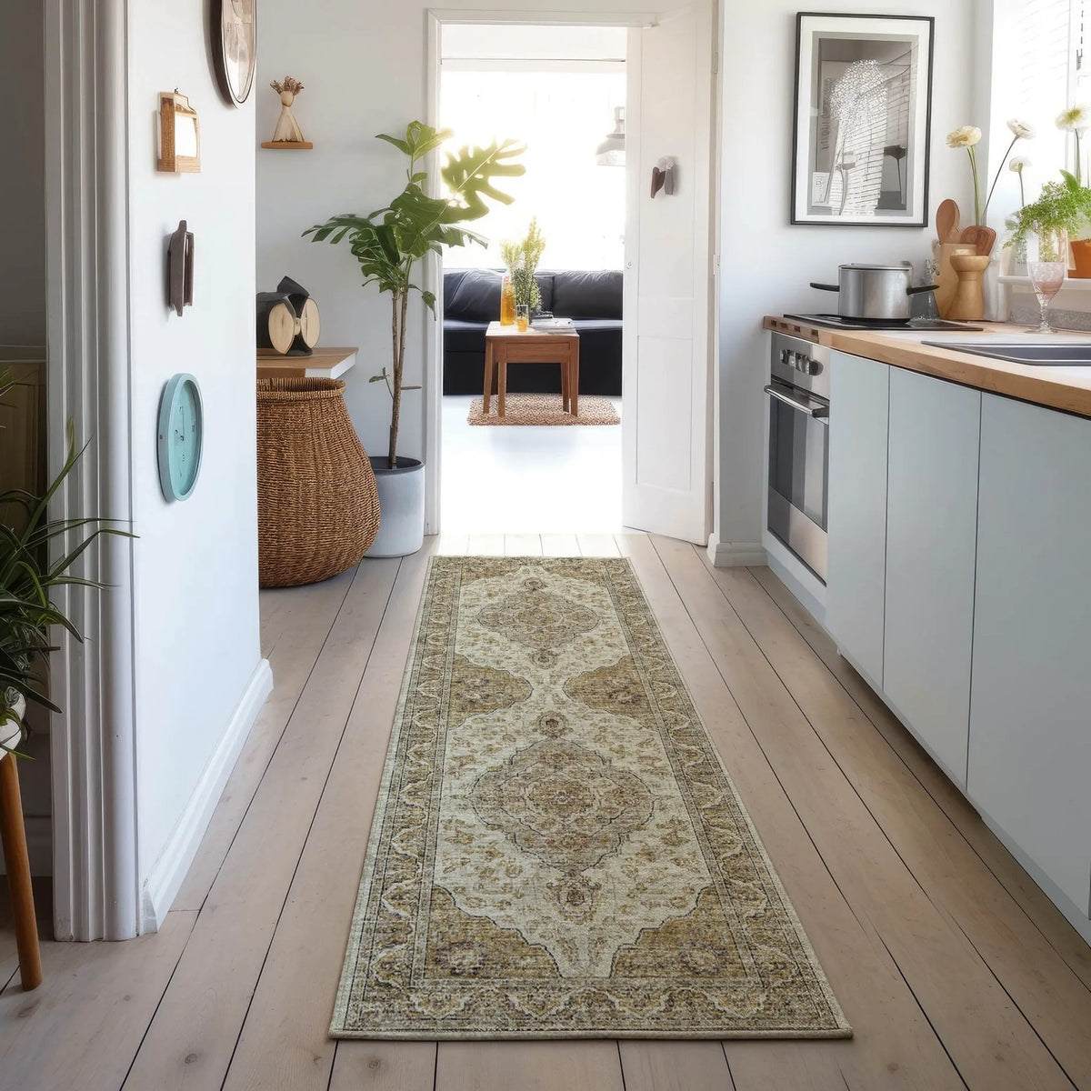 Tuscany TU9 Gold Rug - Rug & Home