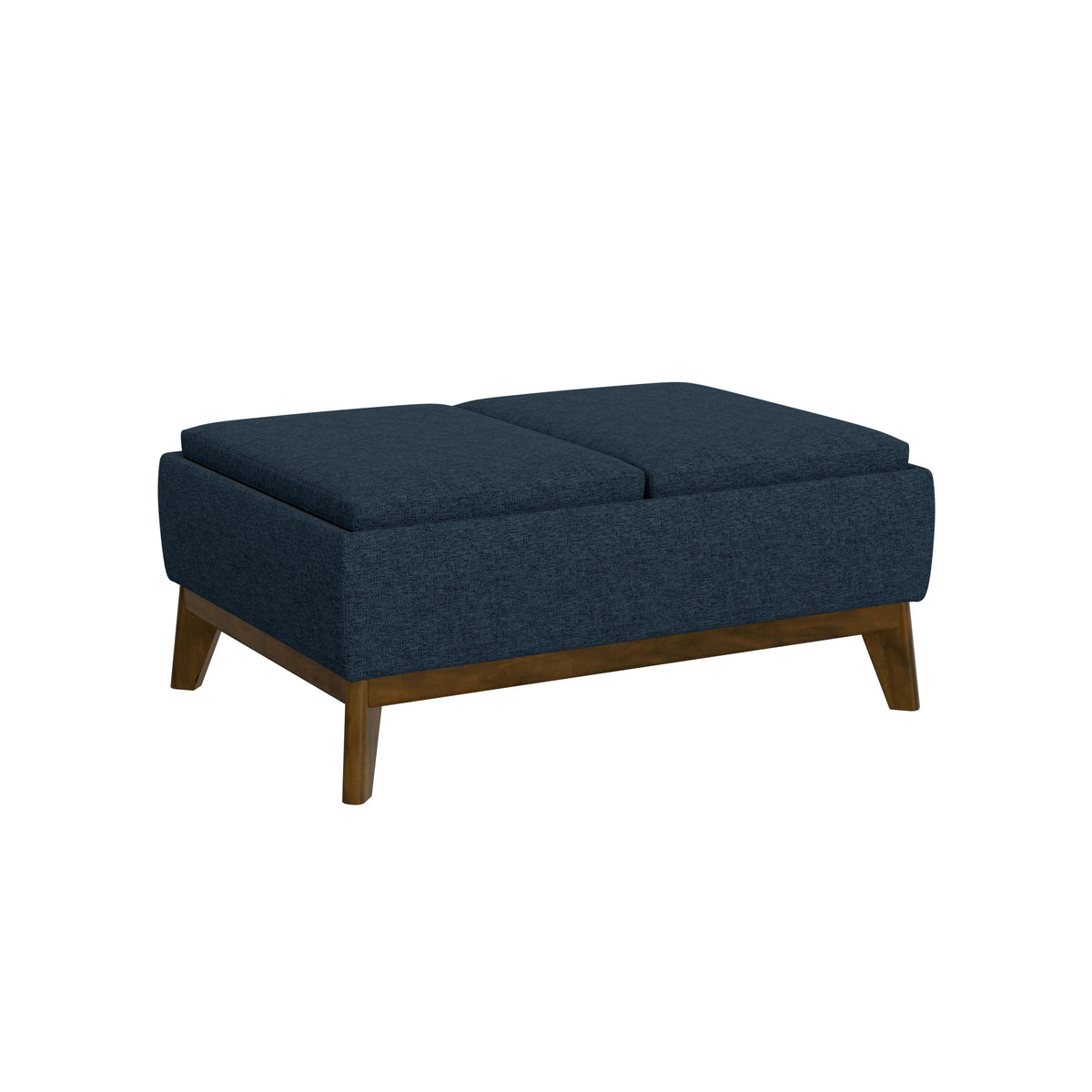 Aria Reversible Tray Ottoman Navy Storm