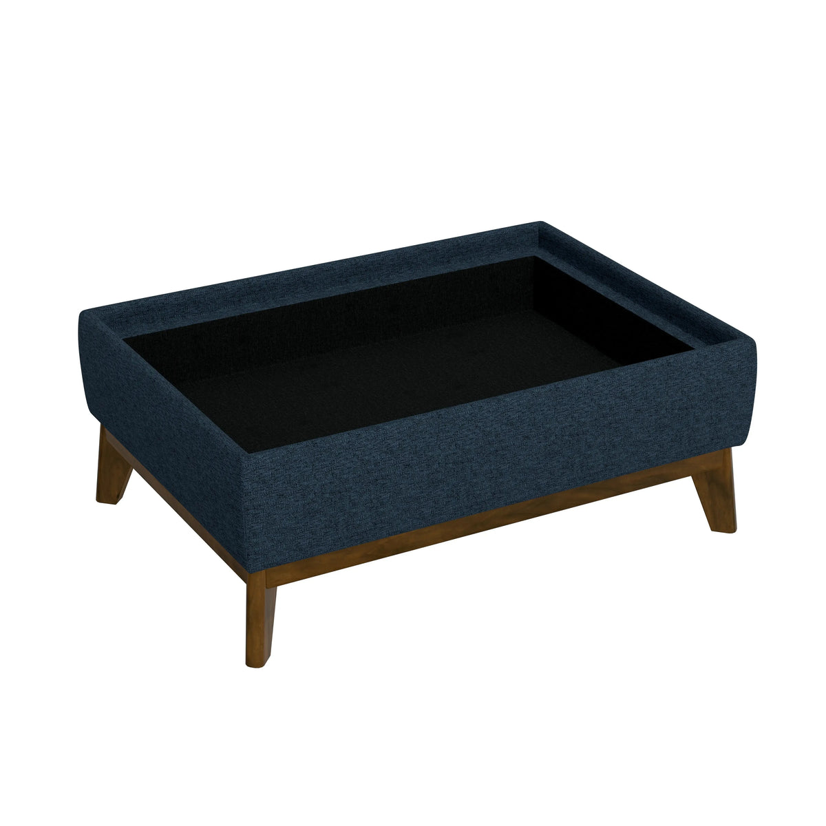 Aria Reversible Tray Ottoman Navy Storm