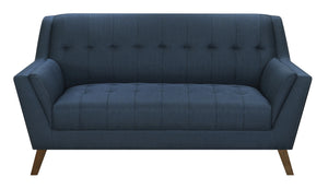 Binetti Loveseat Navy Peacock