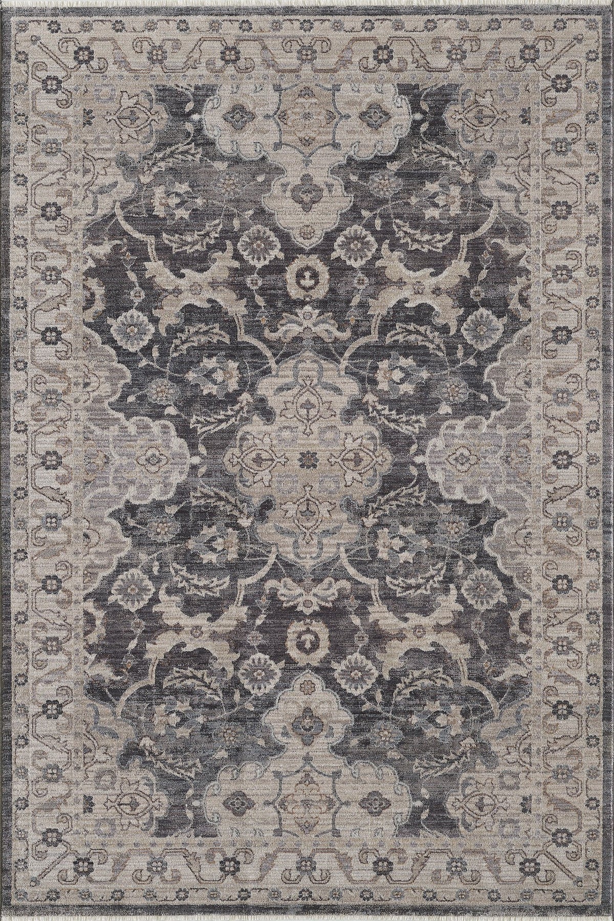 Adele 8800 Grey Ivory Rug