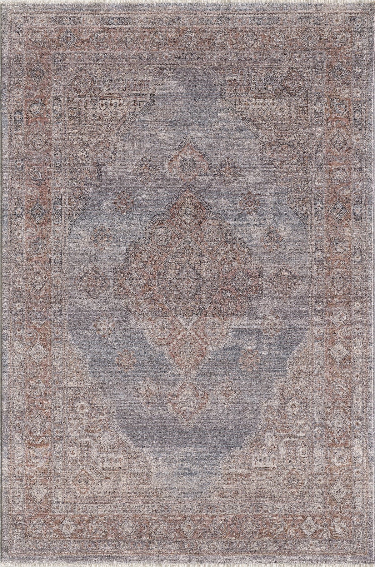 Adele 8807 Grey Blush Rug
