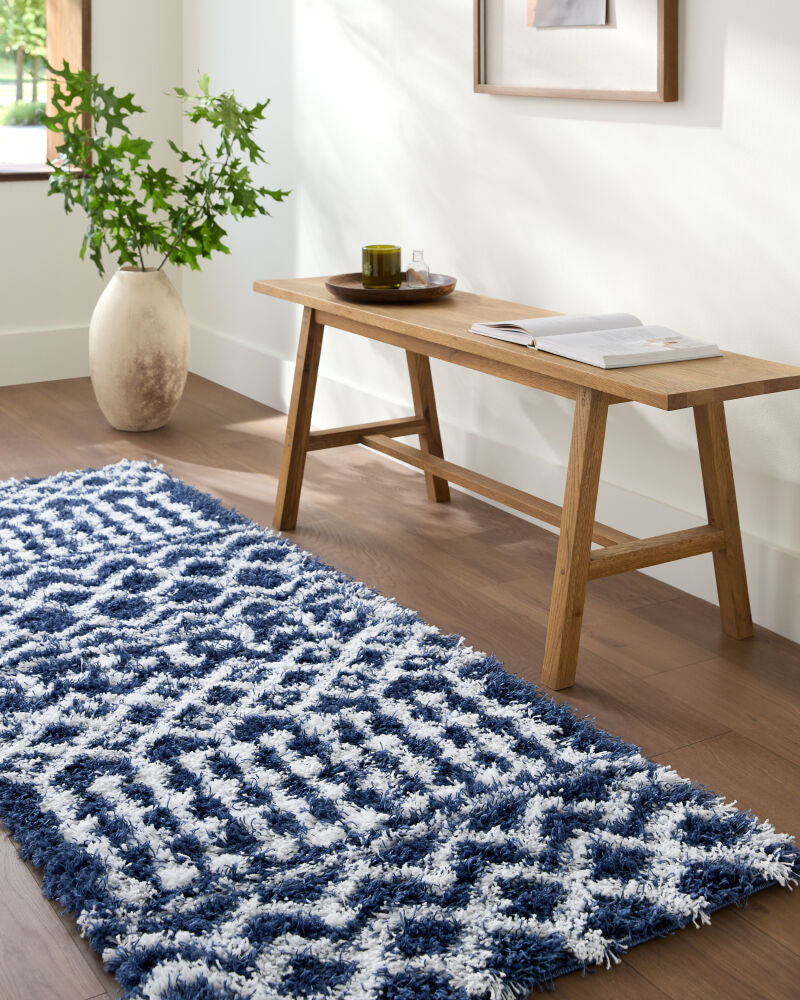 Urban Shag USG-2341 Navy / White Rug