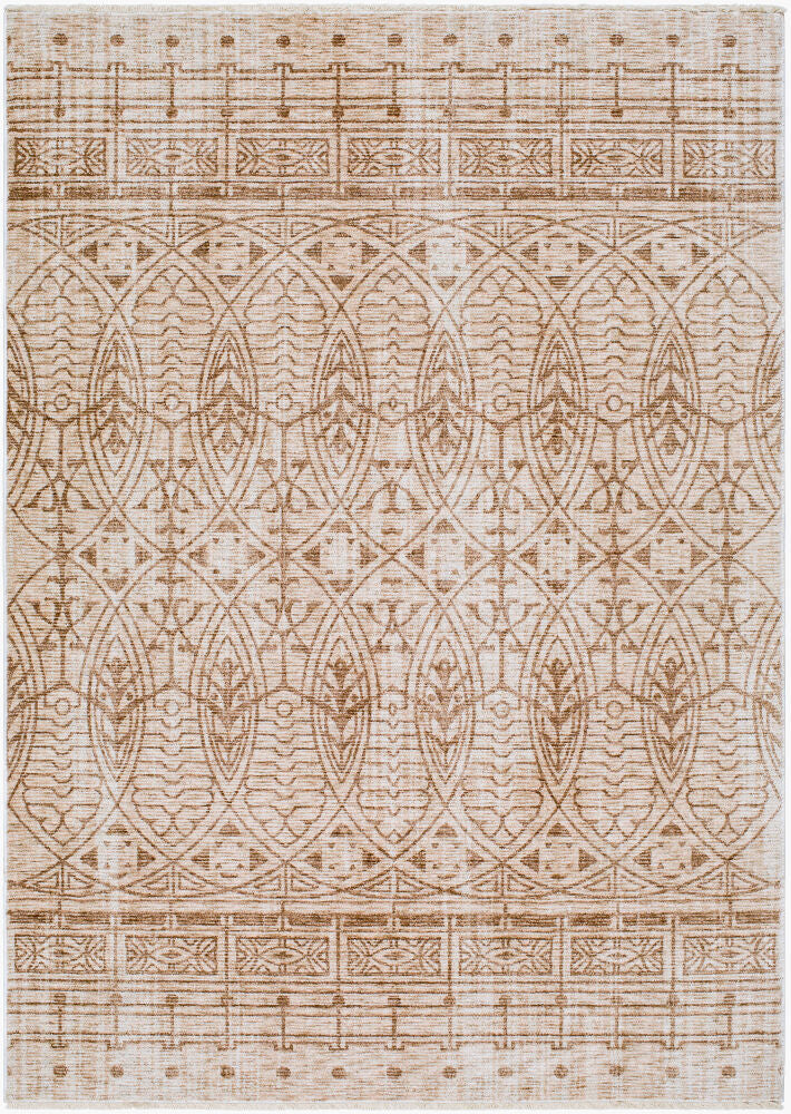Usonia USO-2305 Brown / White Rug