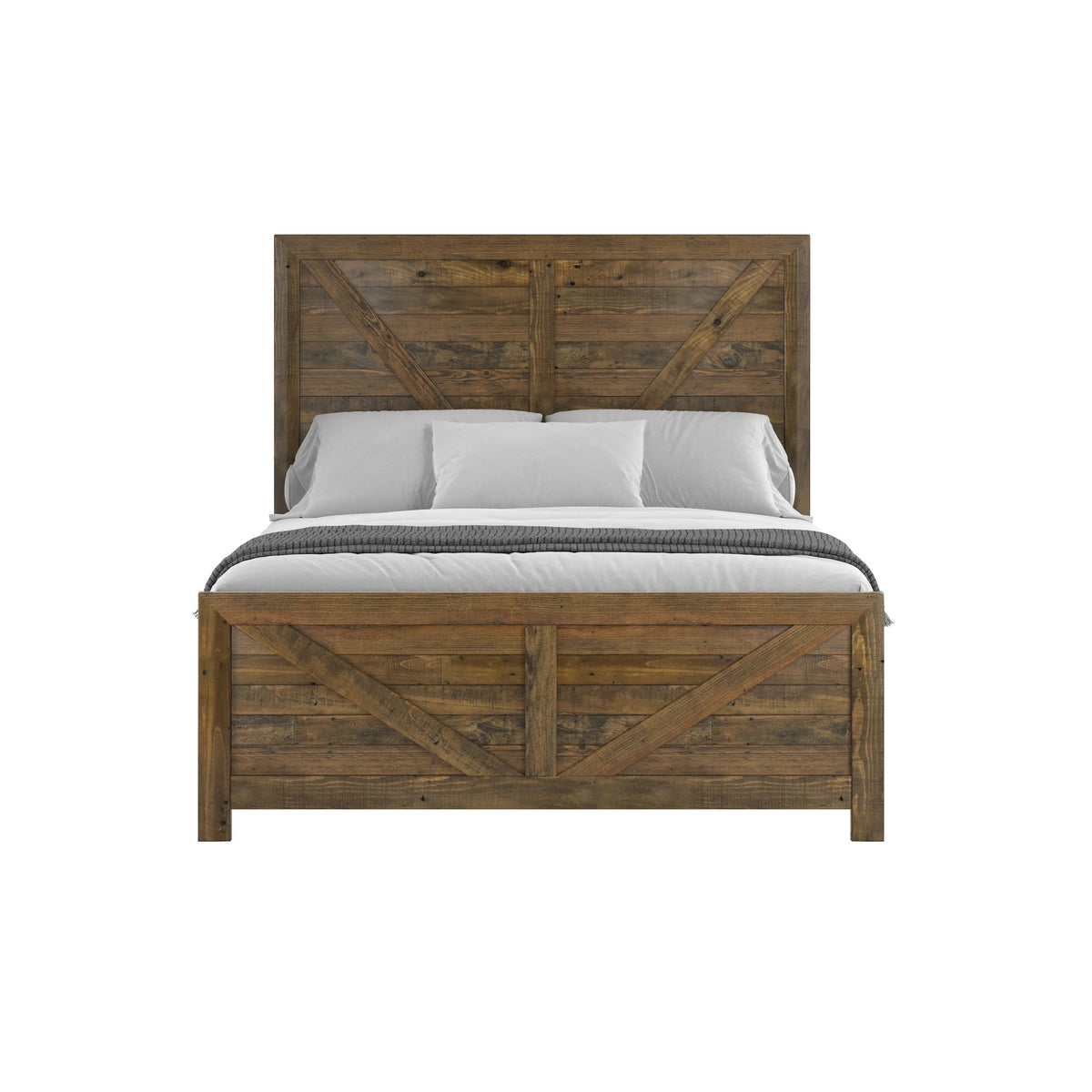 Pine Valley Bed Caramel Brown