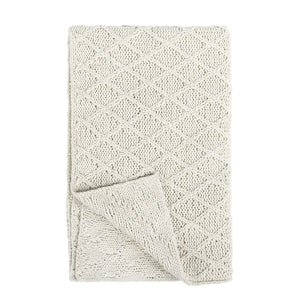 TC Catalina Ivory Throw Blanket