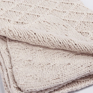 TC Catalina Ivory Throw Blanket