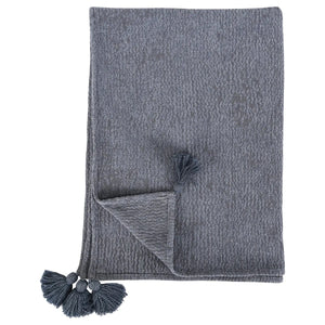 TC Carmela Blue Throw Blanket