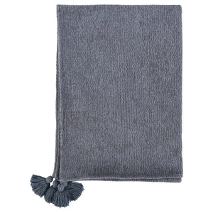 TC Carmela Blue Throw Blanket