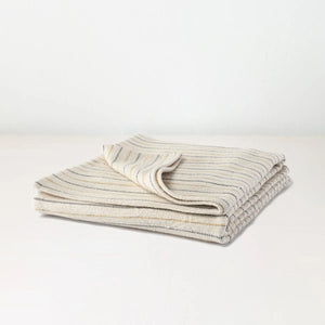 TC Crew Ivory Multi Throw Blanket