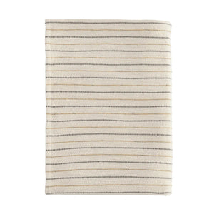 TC Crew Ivory Multi Throw Blanket