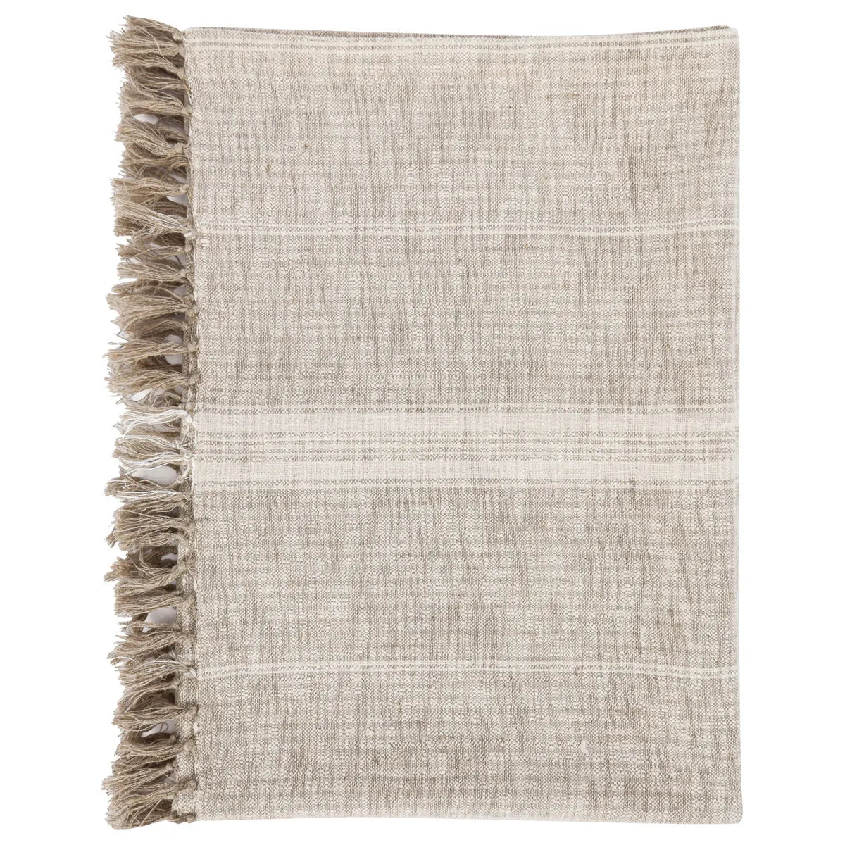 TC Ria Natural/Ivory Throw Blanket