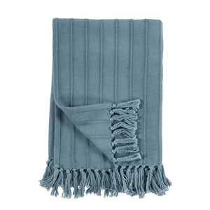 TC Hunter Sea Blue Throw Blanket