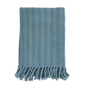 TC Hunter Sea Blue Throw Blanket