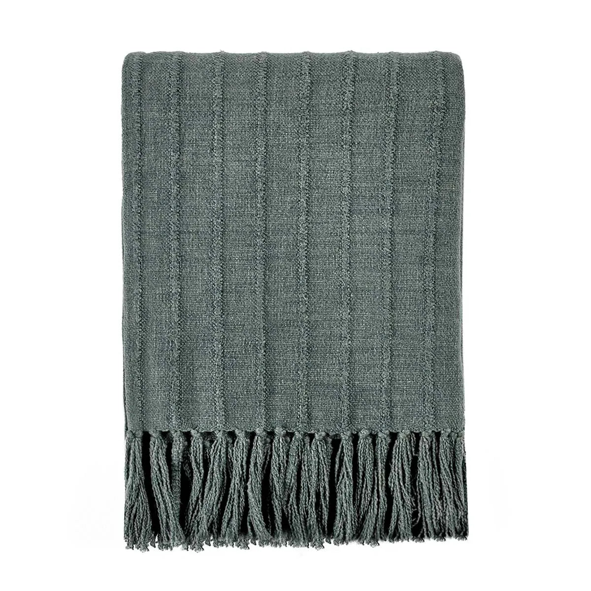 TC Hunter Forest Green Throw Blanket