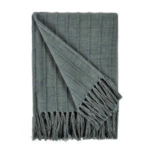 TC Hunter Forest Green Throw Blanket