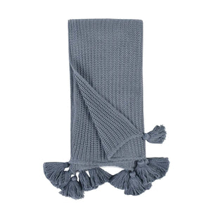 TC Veda Sea Frog Blue Throw Blanket