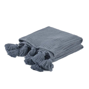 TC Veda Sea Frog Blue Throw Blanket