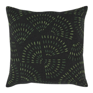 CT Kora Black/Green Pillow