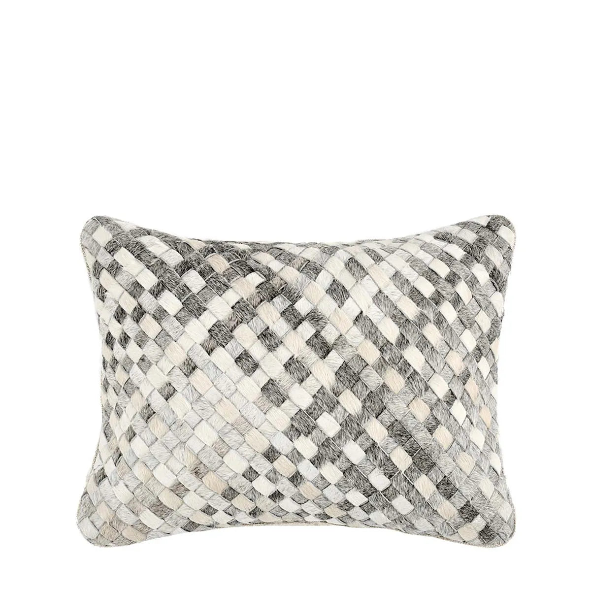 MP Bradley Hide Grey Pillow