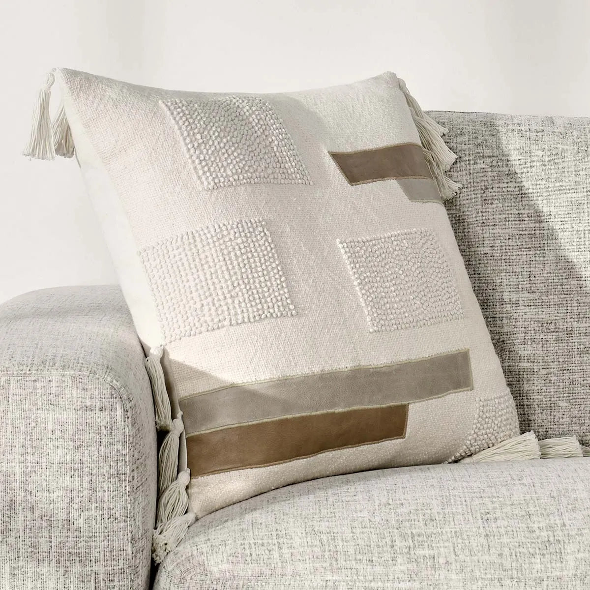 MP Packer Ivory Pillow