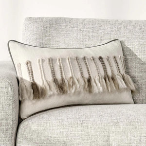 MP Ambrose Ivory/Taupe Pillow