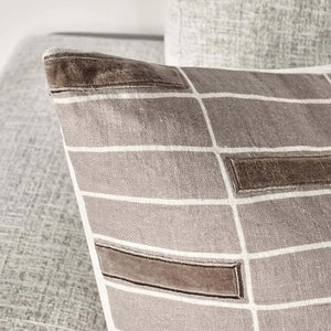 MP Breccia Taupe Pillow