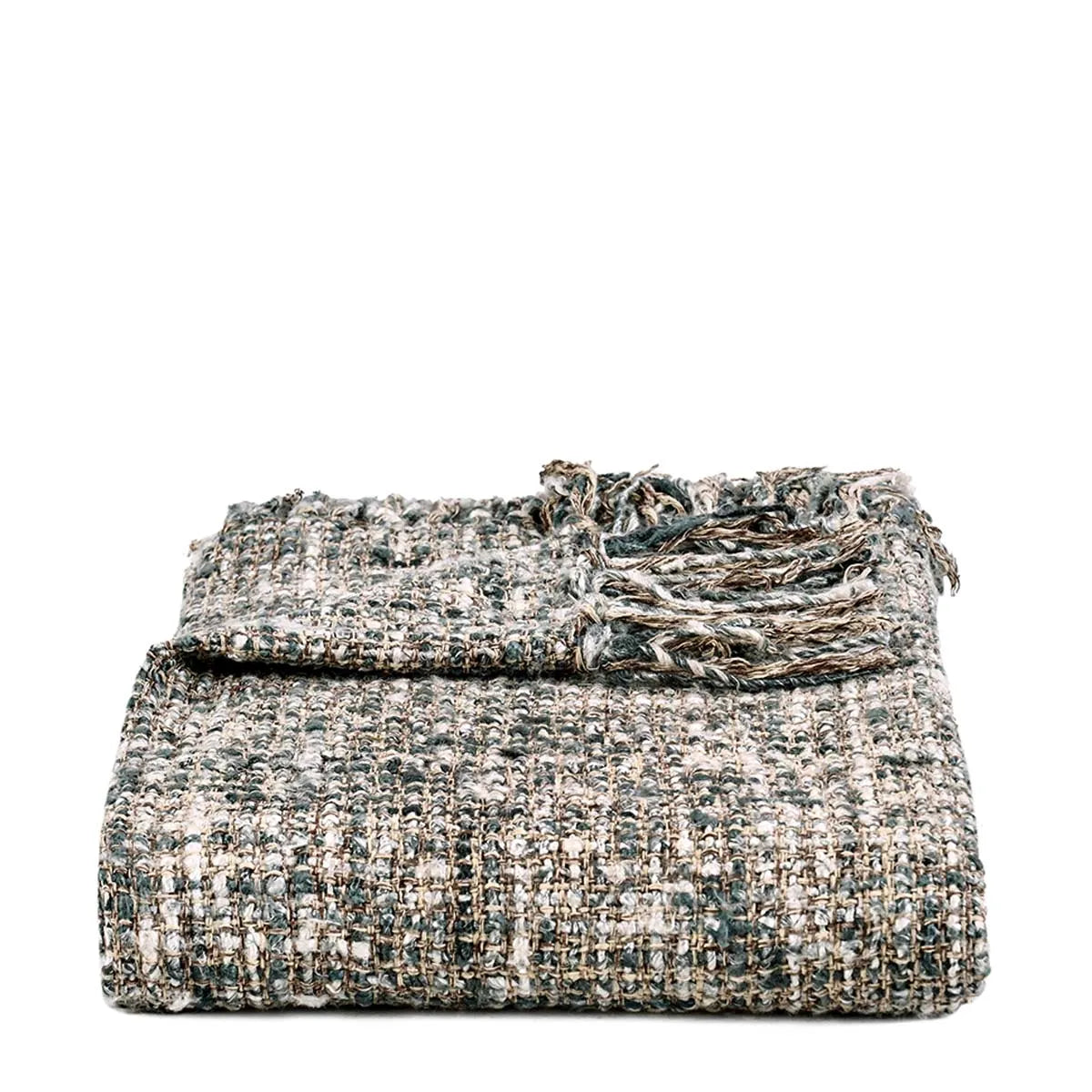 TC Porter Blue Slate Throw Blanket