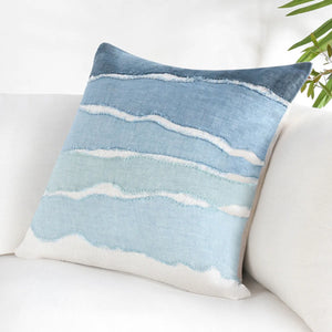 ST Bikram Capri Blue Pillow