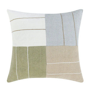 ST Niya Wheat Green Multi Pillow