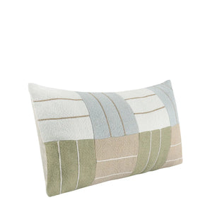 ST Niya Wheat Green Multi Pillow