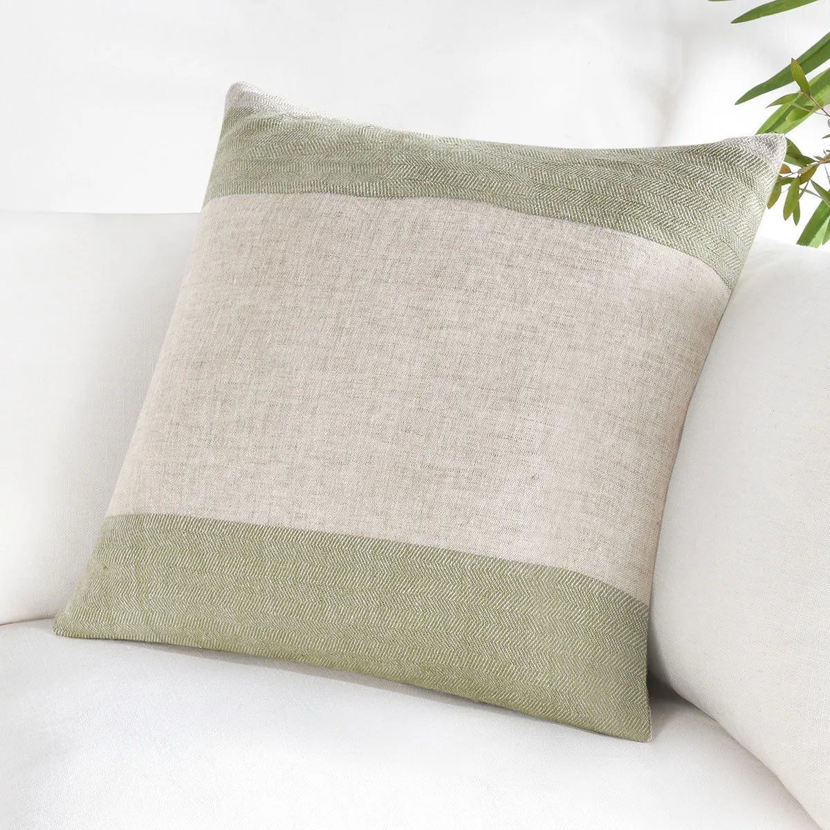 ST Talara Wheat Green/Natural Pillow