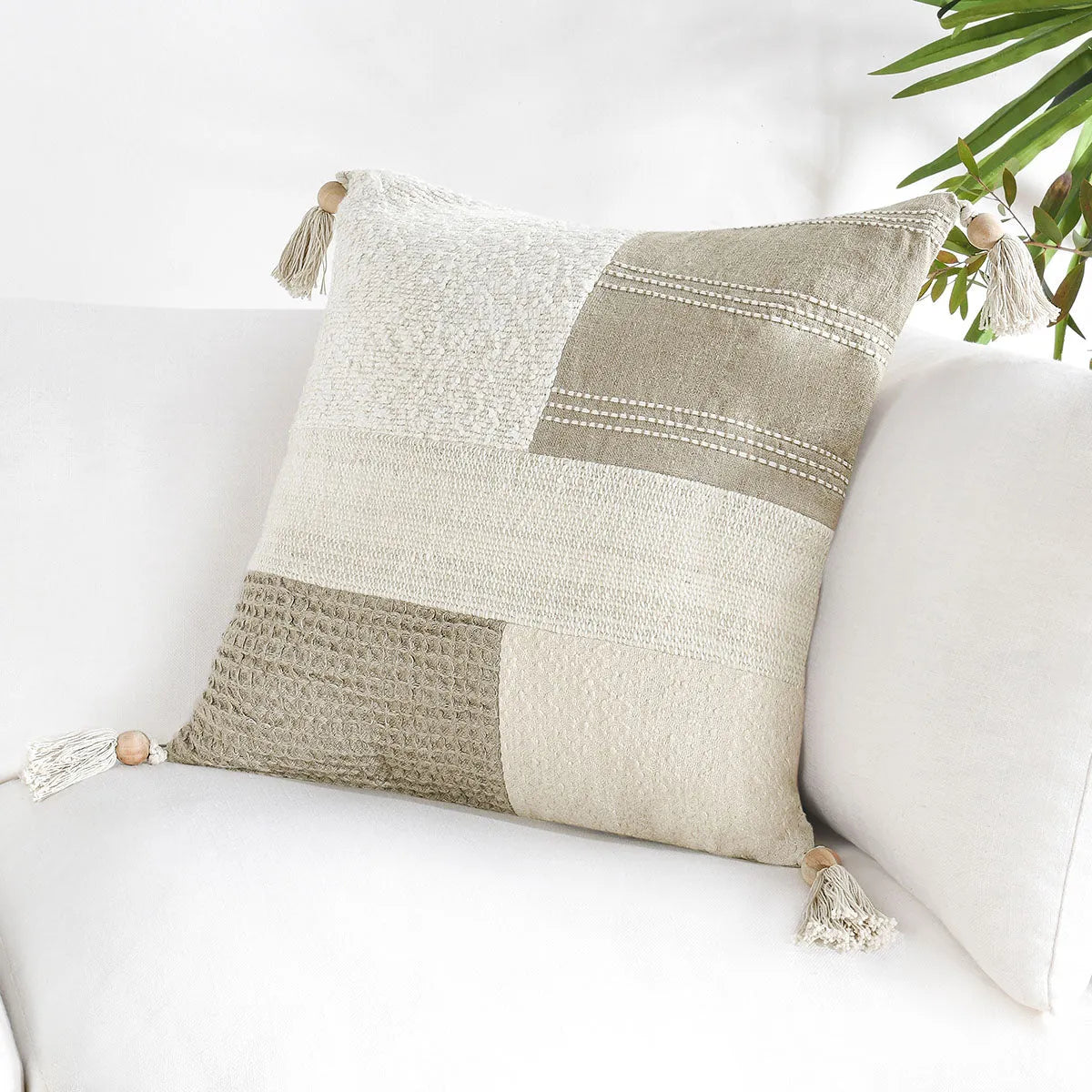 ST Yasa Natural/Ivory Pillow