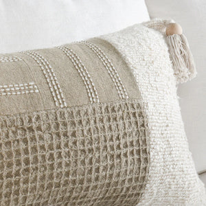 ST Yasa Natural/Ivory Pillow