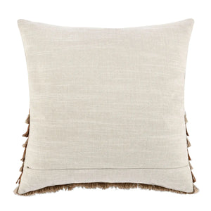 TL Casa Leather Chestnut/Natural Pillow