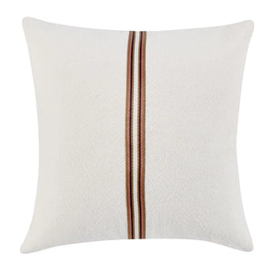 TL Ralph Ivory/Sangria Red Pillow