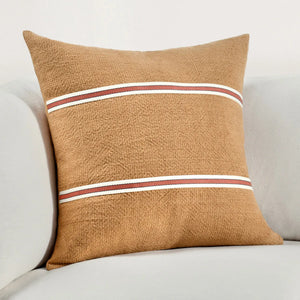 TL Pryce Chestnut Brown/Terracotta Pillow