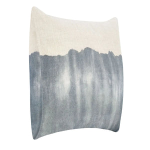 TL Cora Natural/Denim Blue Pillow