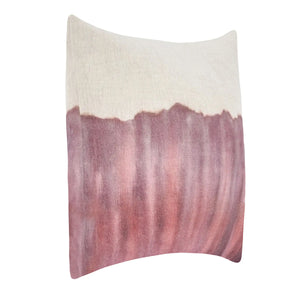 TL Cora Natural/Sangria Red Pillow