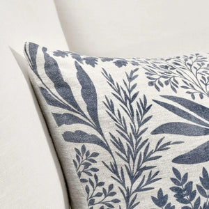 TL Mulberry Denim Blue Pillow