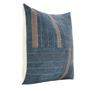 TL Origin Denim Blue Pillow