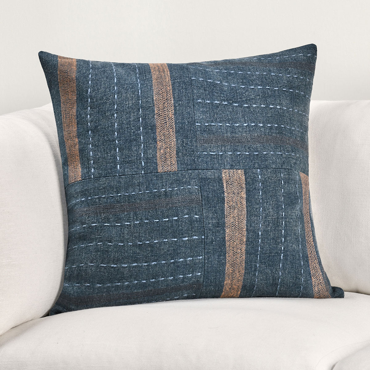 TL Origin Denim Blue Pillow