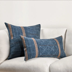 TL Origin Denim Blue Pillow