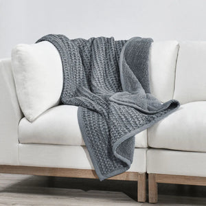 TC Colmar Marina Blue Throw Blanket